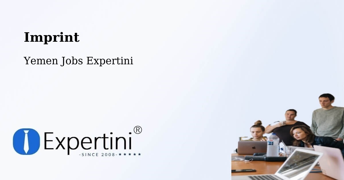 Imprint – Dhubab - Yemen Jobs Expertini